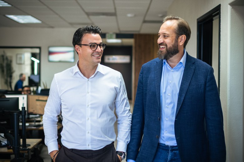 iCatch co-founders, Christopher Wieseler (left) and Tim Prüsener (right). (Photo courtesy Rick Griffin/MarketInk)