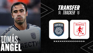 San Diego FC transfer Tomás Ángel to América de Cali