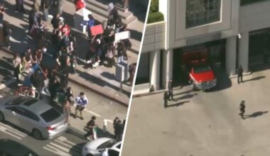 Federal agent injured in downtown LA amid protest, police say – NBC Los Angeles