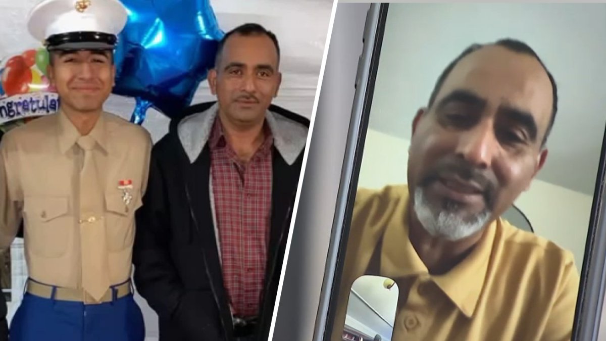 Dad of U.S. Marines speaks after deportation case was dismissed – NBC Los Angeles