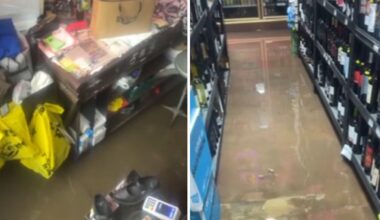 Melrose businesses flooded again amid rain – NBC Los Angeles