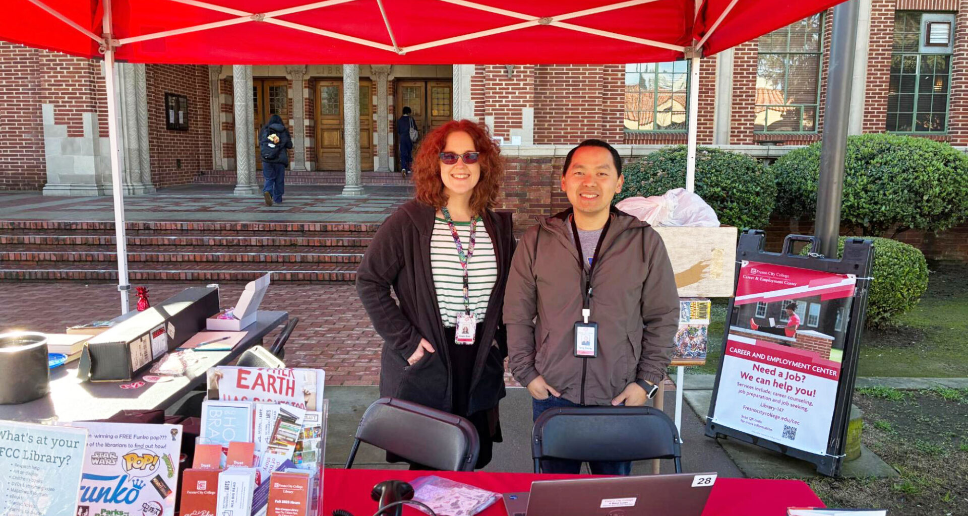 Pop-Up Library Event At FCC – The Rampage Online