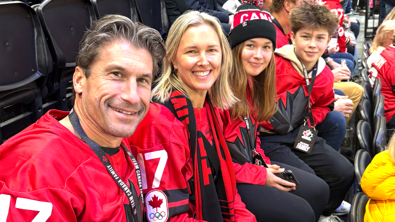 Celebrini thriving for Team Canada in 1st Olympics at 19