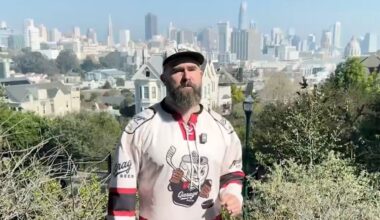 Jason Kelce Ran Around San Francisco Drinking Beers, and Filmed It