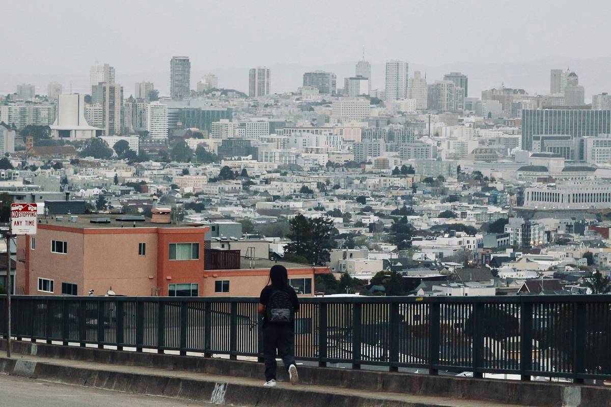 rainy day in San Francisco