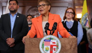 LA Mayor Bass announces search for new city poet laureate