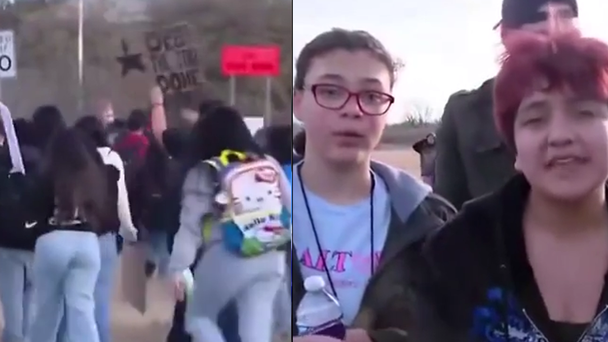 Students Walk Out of High School in Texas to Protest ICE: ‘Gives me hope for the future of humankind’