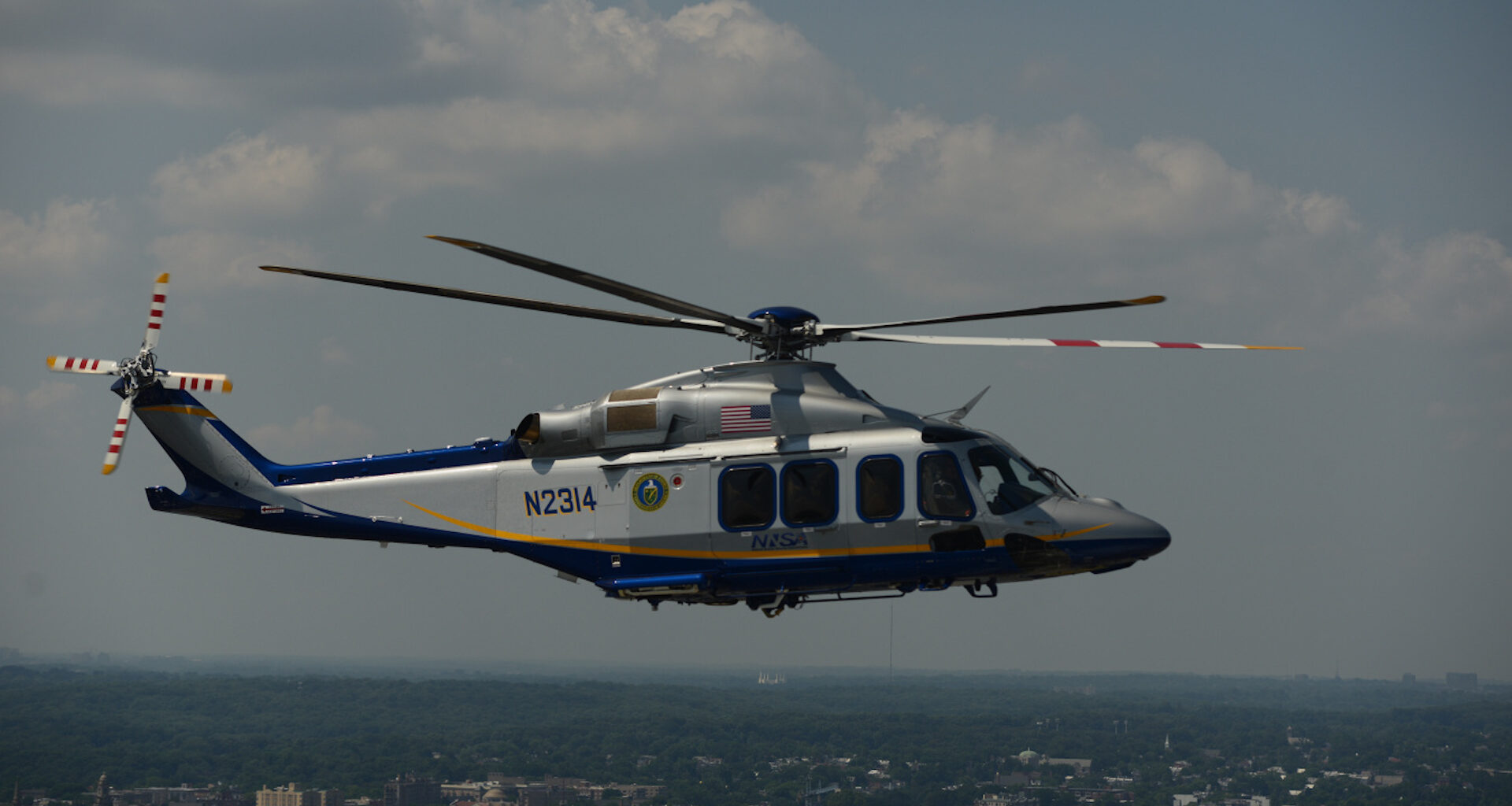 If you're in the San Francisco Bay Area this week and see a helicopter skimming the rooftops, don't panic — it's just the feds on a routine patrol of the city.