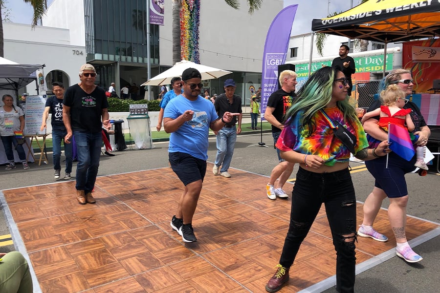 Free Line Dancing Balboa Park with San Diego Coasters