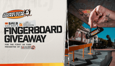 Ducks Fingerboard Giveaway on March 4
