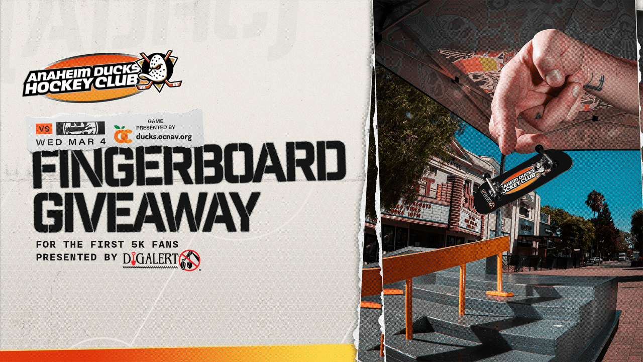 Ducks Fingerboard Giveaway on March 4