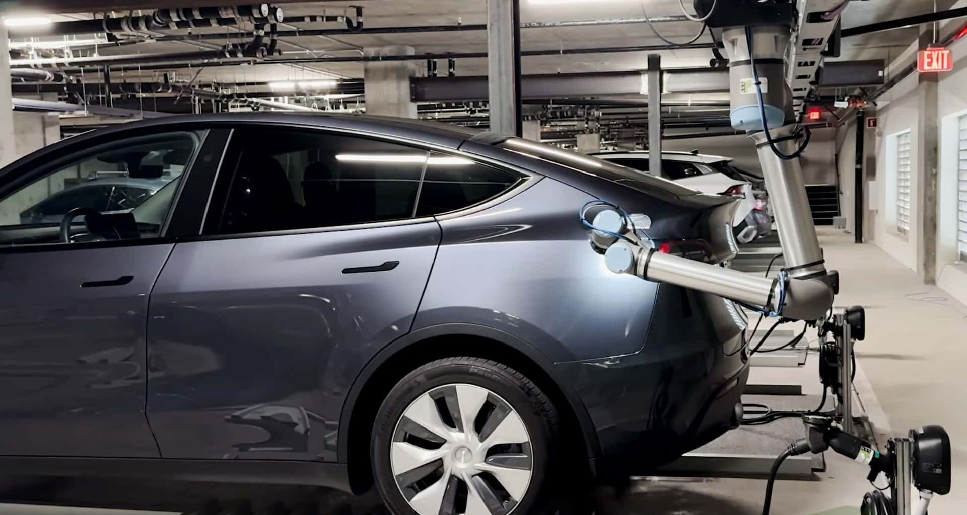 This California Garage Parks And Charges Your EV Automatically