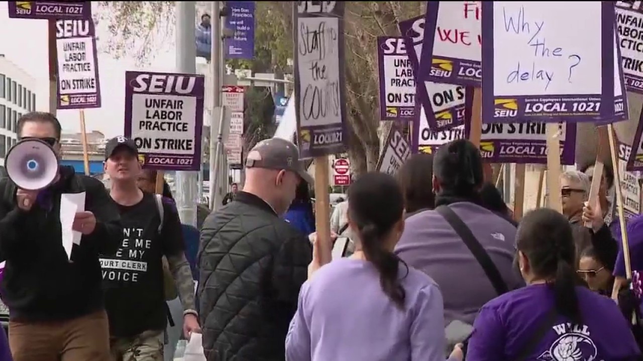 San Francisco court clerk strike over staffing, training 