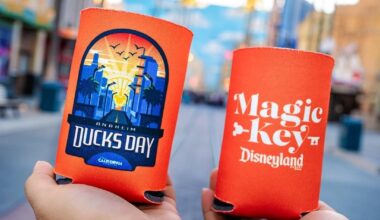 Magic Key Exclusive Anaheim Ducks Day Coozie Coming to Disney California Adventure