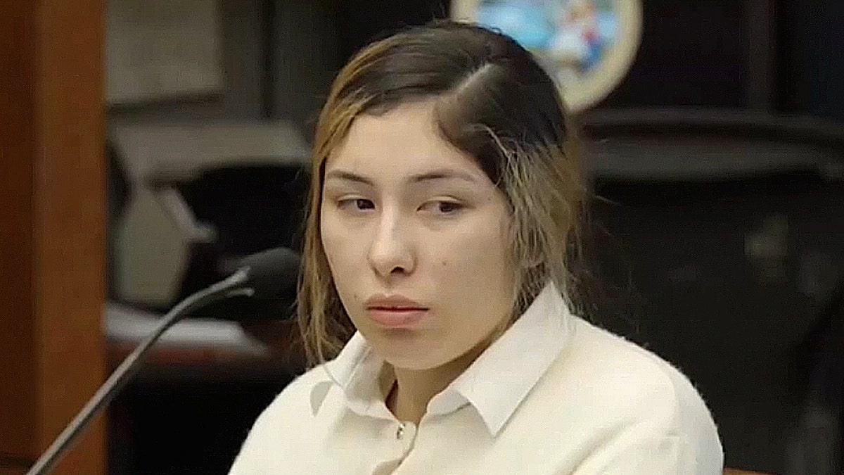 Maya Hernandez during court hearing
