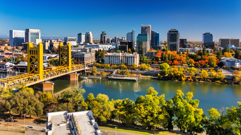 Downtown Sacramento skyline