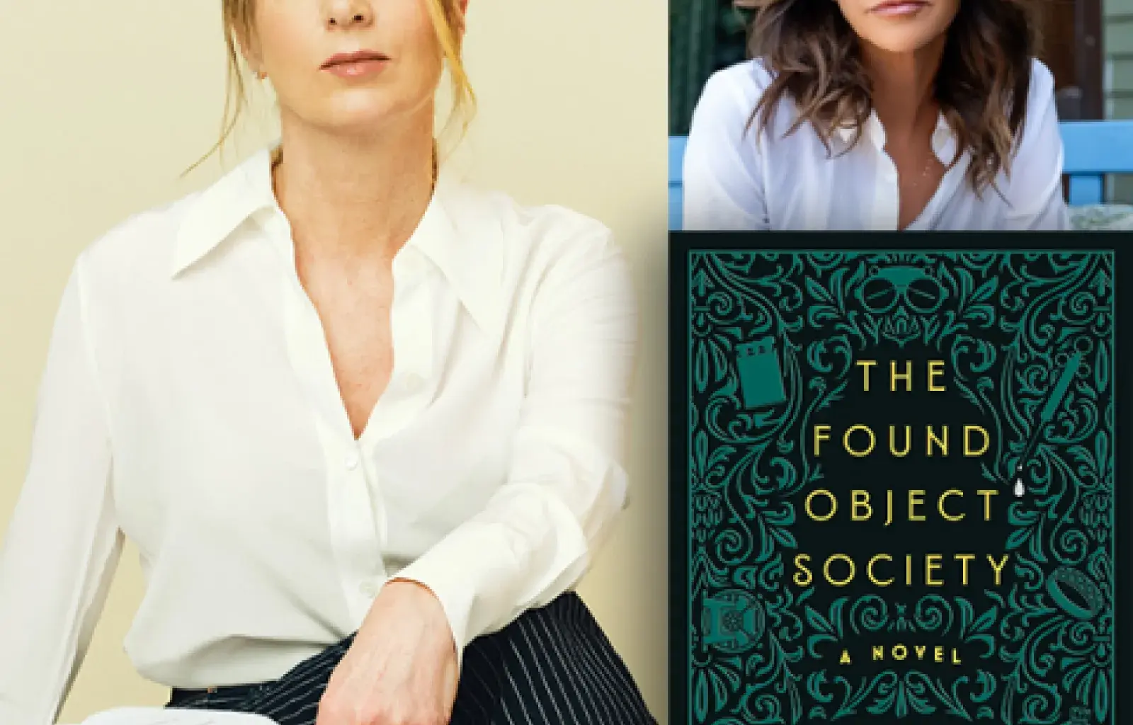 Michelle Maryk, in conversation with Amy Landecker, discusses & signs The Found Object Society