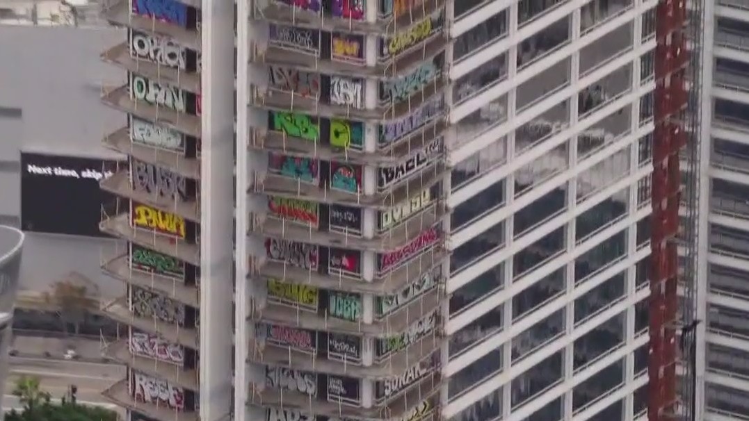 Graffiti Towers LA: more arrests, trespassers