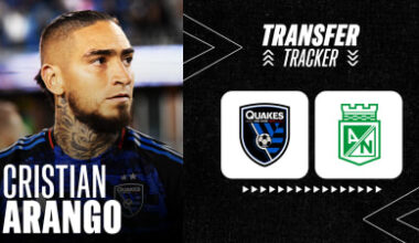 San Jose Earthquakes loan Cristian Arango to Atlético Nacional