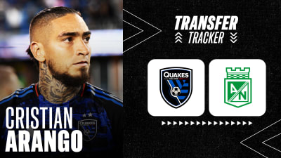 San Jose Earthquakes loan Cristian Arango to Atlético Nacional