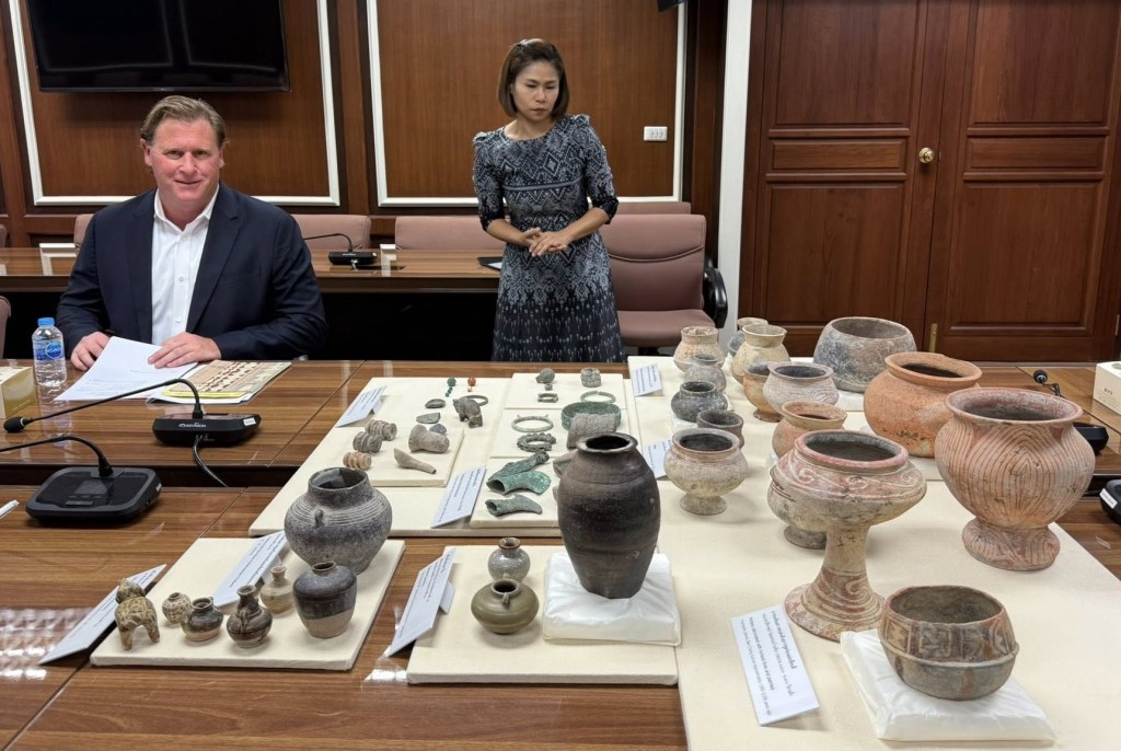 Thai antiquities return home at last thanks to OC fiduciary’s persistence – San Bernardino Sun