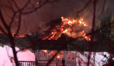 North Sacramento building vacant for decades catches fire