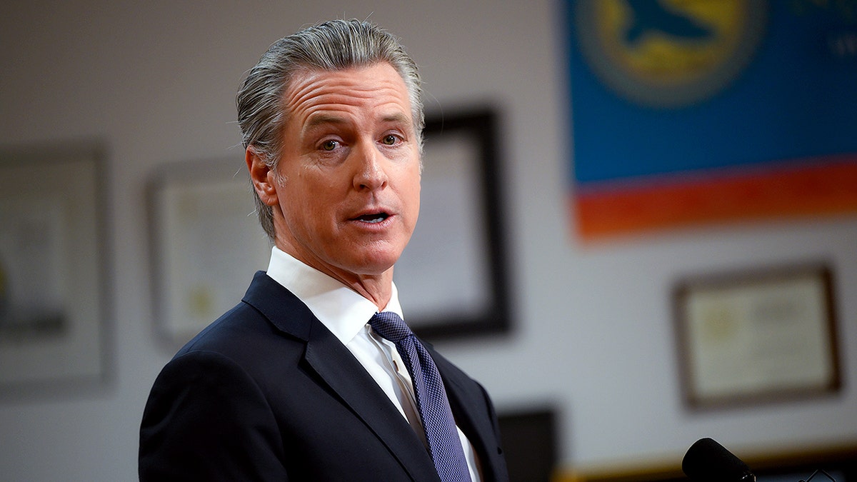 Gavin Newsom looks ahead