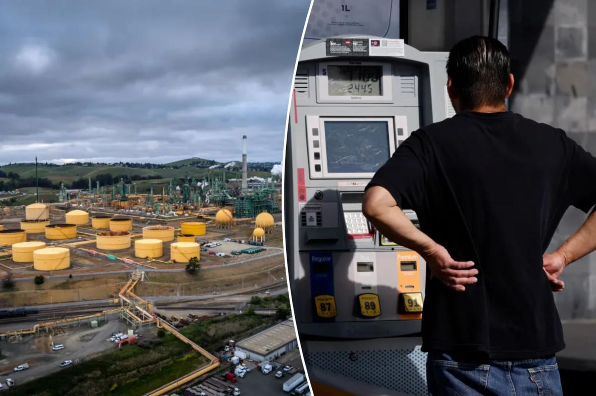 California 'at a breaking point' as refineries close and gas prices surge
