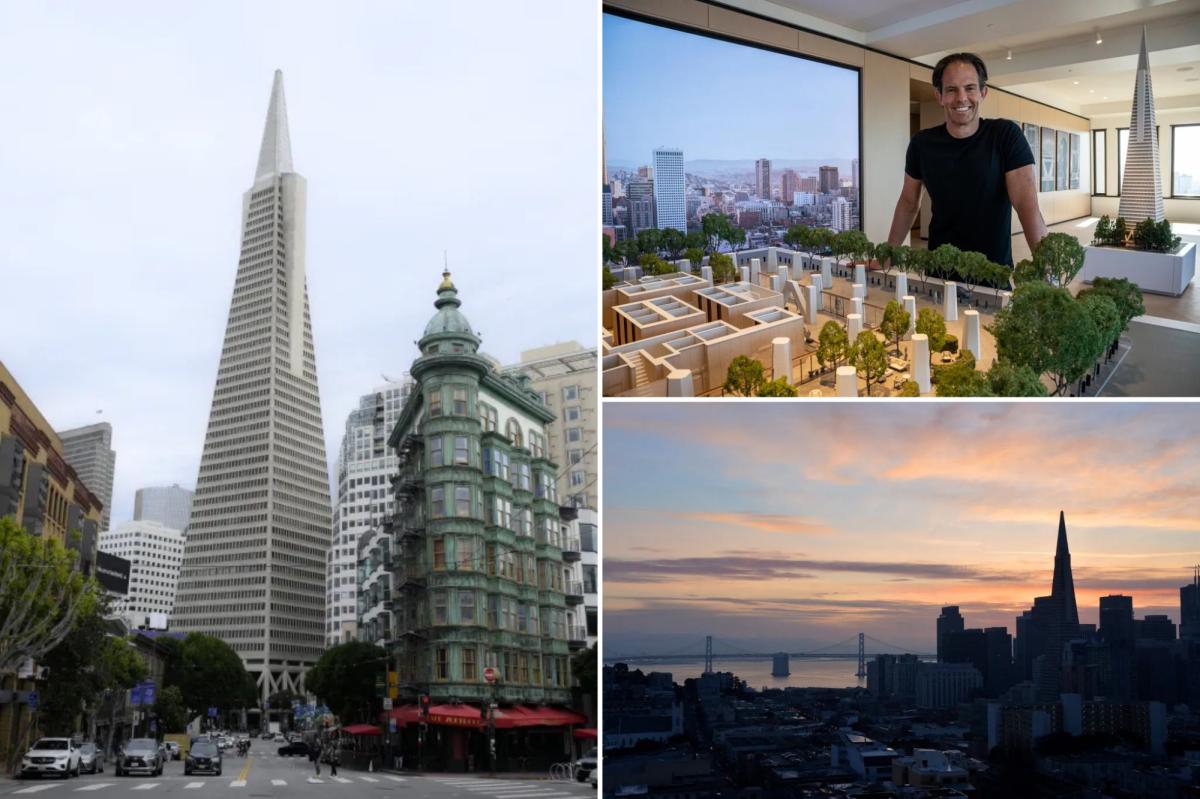 San Francisco's Transamerica building is being sold