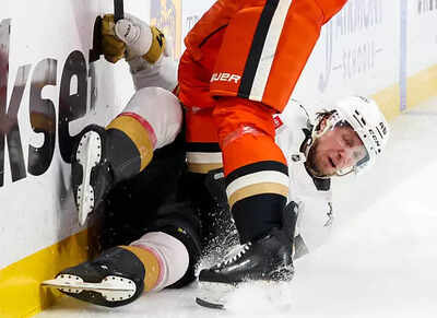 Vegas Golden Knights place Jonas Rondbjerg on IR after lower-body injury in last game