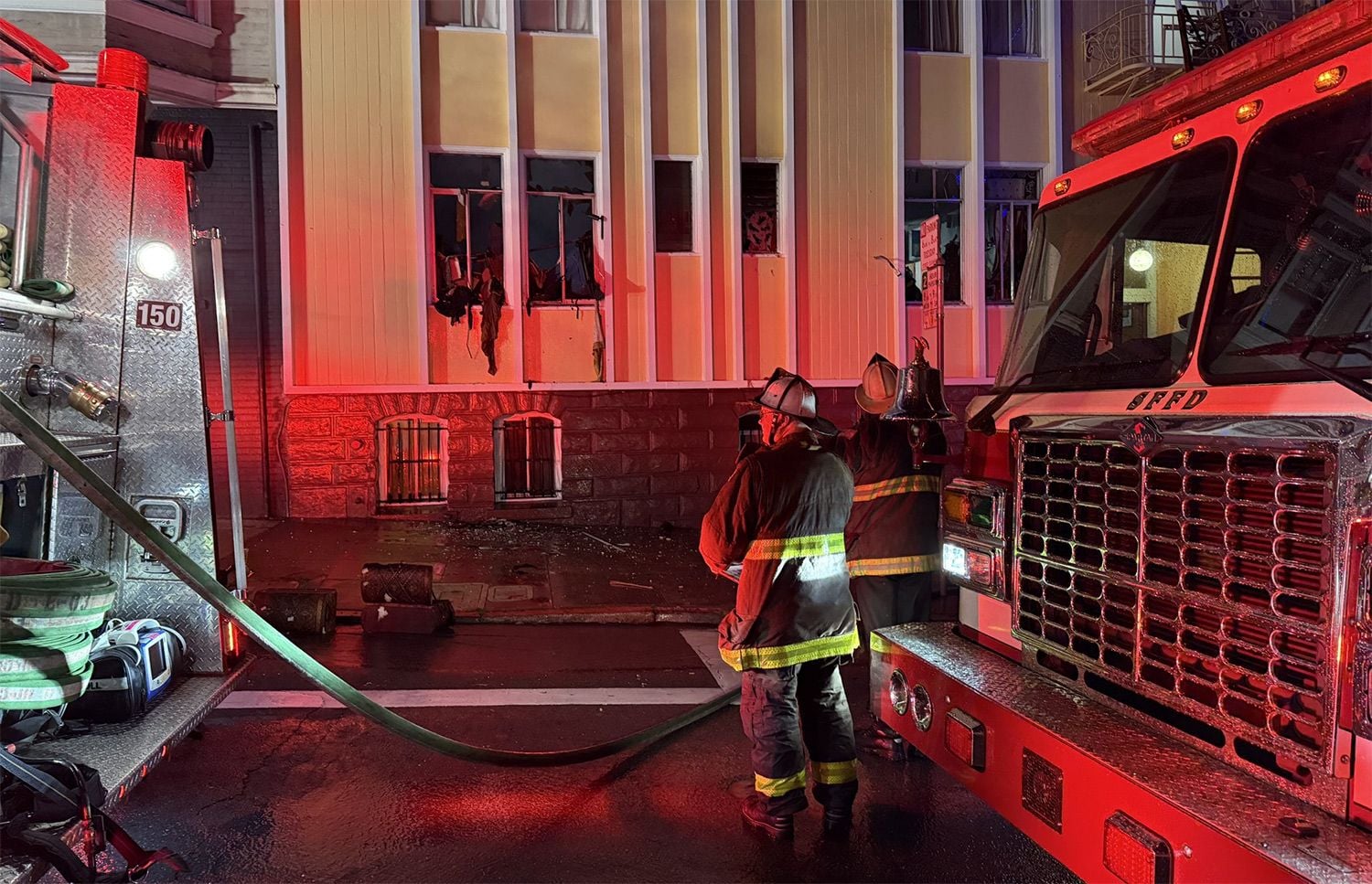 Apartment Fire on Nob Hill Leaves One Injured
