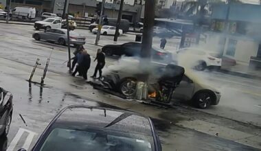 Men who rescued driver from fiery crash recall heroic actions – NBC Los Angeles