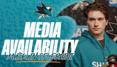 Practice Update (2/25): Celebrini | San Jose Sharks