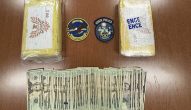 Pounds of cocaine seized during traffic stop in Oakland, Maine
