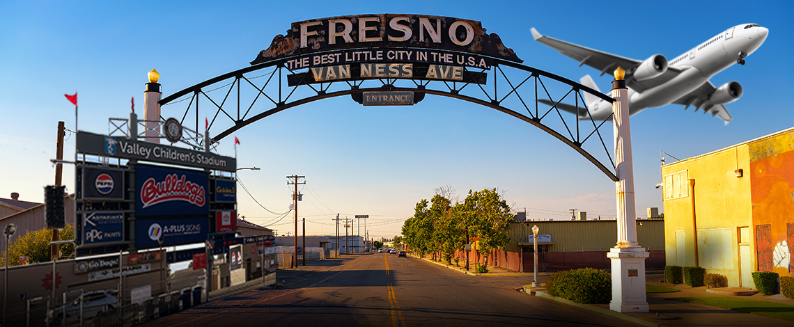 Fresno launches traffic box art program highlighting aviation, Bulldog spirit