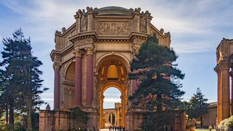 Palace of Fine Arts in San Francisco, California