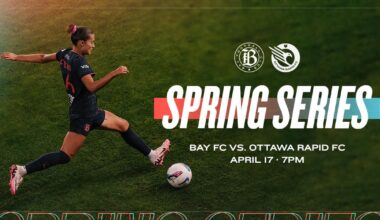 Bay FC to Take on Northern Super League’s Ottawa Rapid FC in International Friendly Friday, April 17 at PayPal Park | Bay FC