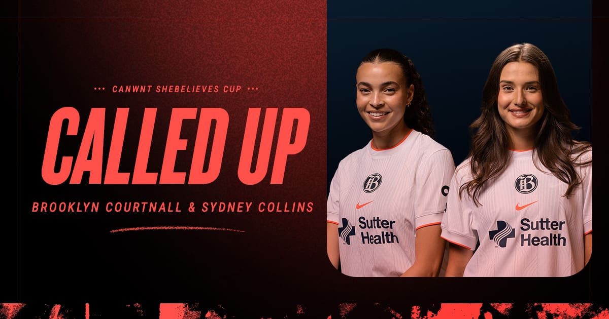 Bay FC Defenders Sydney Collins and Brooklyn Courtnall Selected to Canada Women’s National Team Roster for 2026 SheBelieves Cup | Bay FC