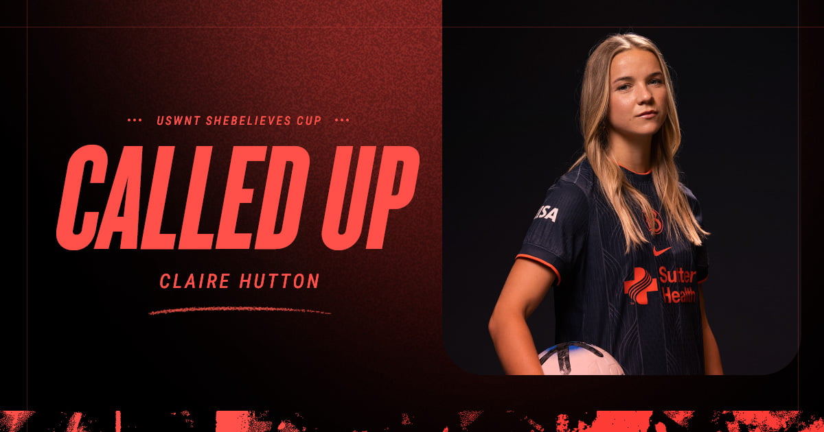 Bay FC Midfielder Claire Hutton Named to United States Women’s National Team Roster for 2026 SheBelieves Cup | Bay FC