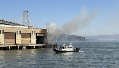 Fire on Pier 28 Causes Temporary Closure of Embarcadero