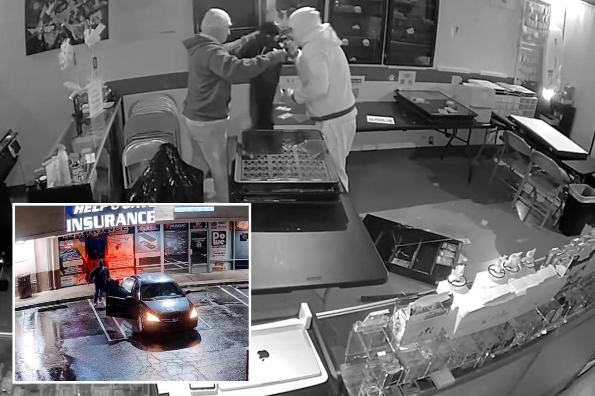 Thieves steal $180K in Pokémon cards after cutting through wall at California collectibles store