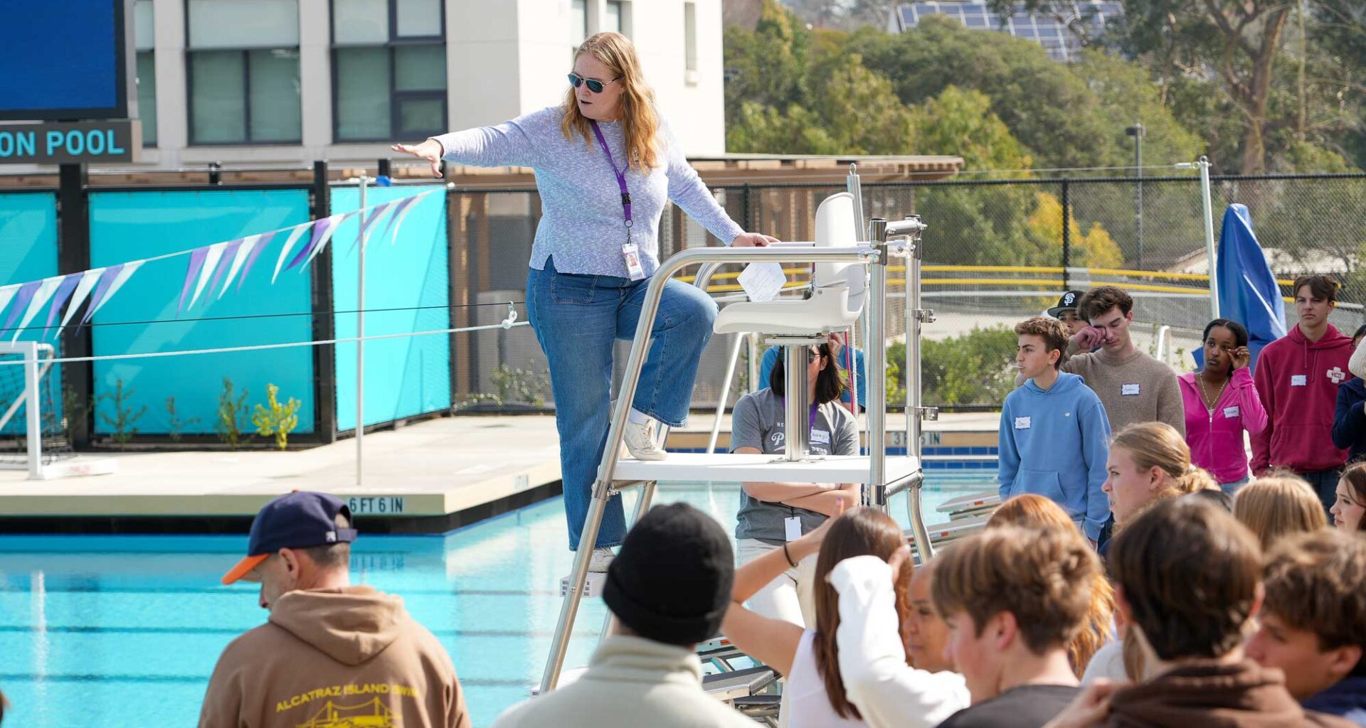 City holds first on-site training for new pool staff