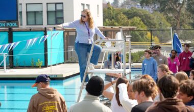 City holds first on-site training for new pool staff