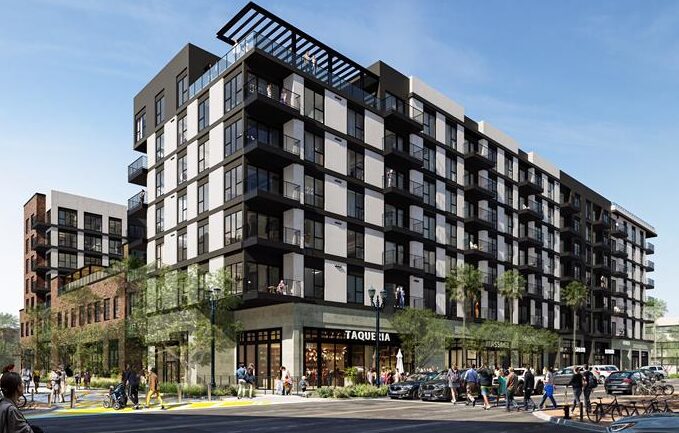 Construction starts on 272-unit apartment complex, part of a larger downtown development plan • Long Beach Post News