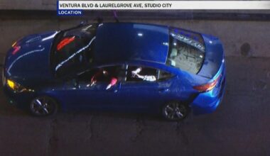 High-speed police pursuit ends in the San Fernando Valley