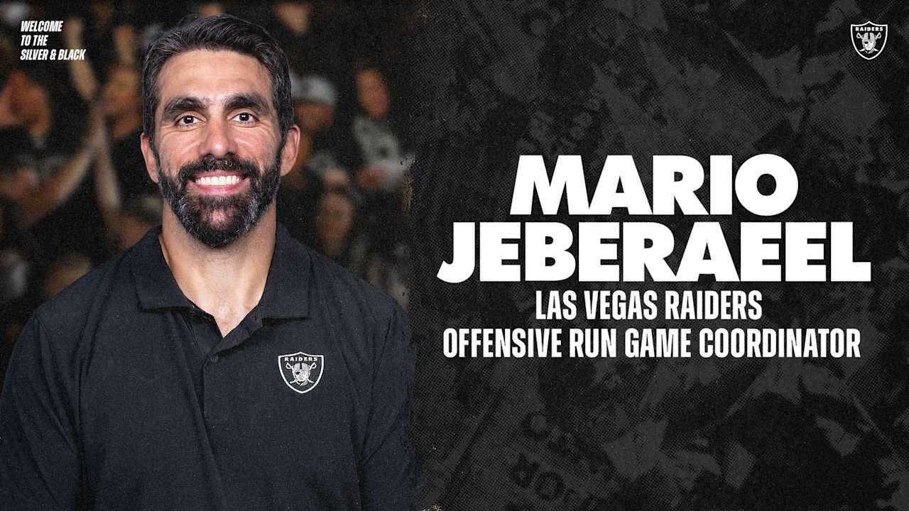 Raiders name Mario Jeberaeel Offensive Run Game Coordinator