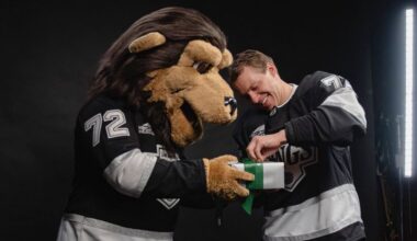 Artemi Panarin gifts Los Angeles Kings mascot Rolex for No. 72 jersey