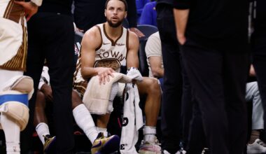 Warriors’ Steph Curry undergoes MRI on right knee, labeled day-to-day