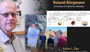 Roland Bürgmann awarded Arthur L. Day Prize and Lectureship