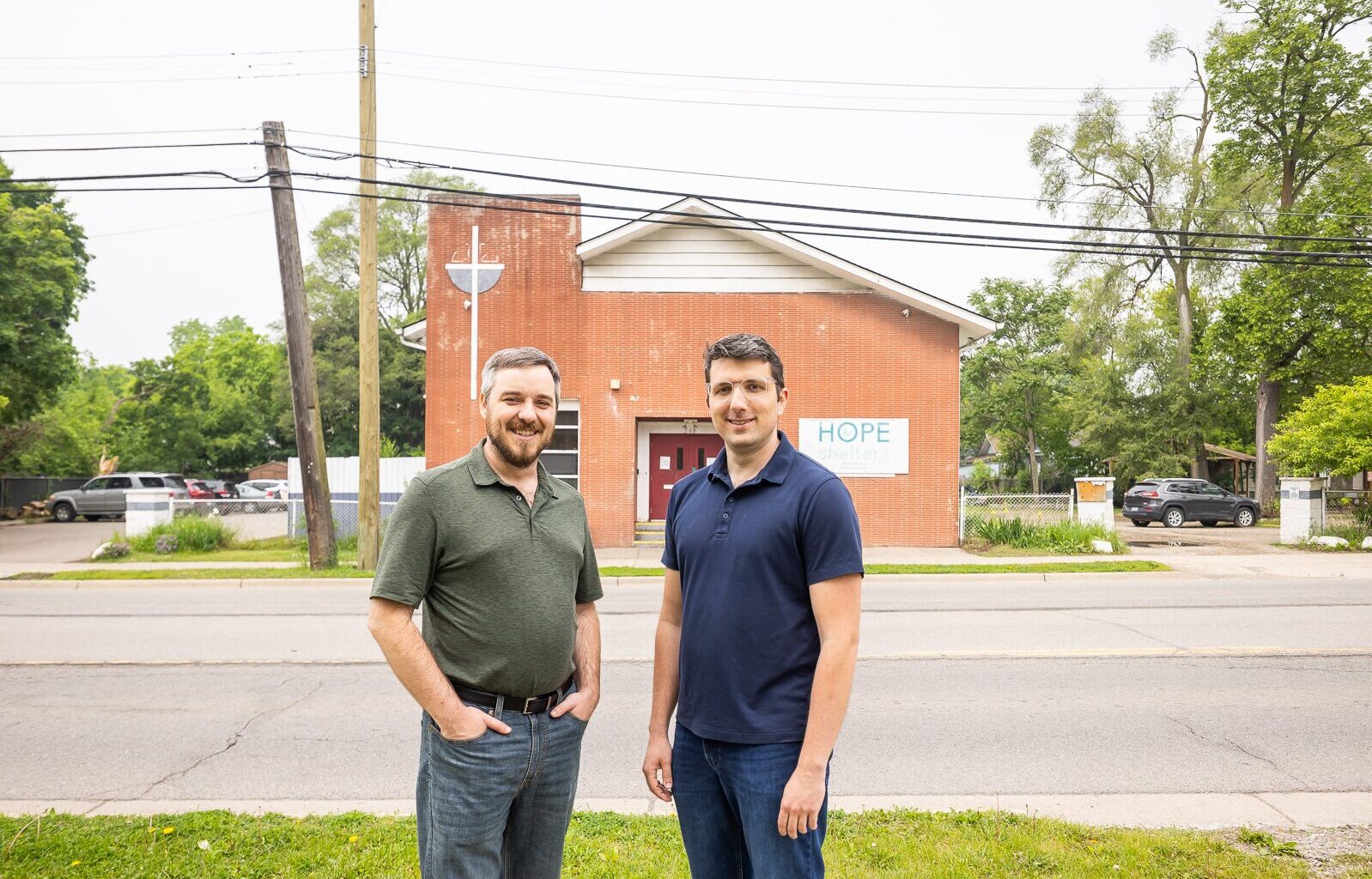 Cam Underdown and Chris Powers are the co-founders of ReciproCity, which developed a new housing resources website called Shelter Oakland.